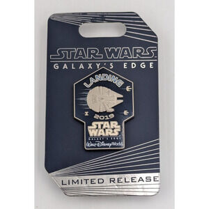 Disney Pin Star Wars Galaxy's Edge Landing Opening 2019 WDW Cast Exclusive